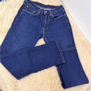 Levi’s 514 Straight Leg Jeans Men’s 31x32 Dark Wash Denim